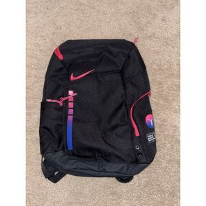Nike Elite Pro Basketball Backpack Kay Yow. Cancer Black/Pink